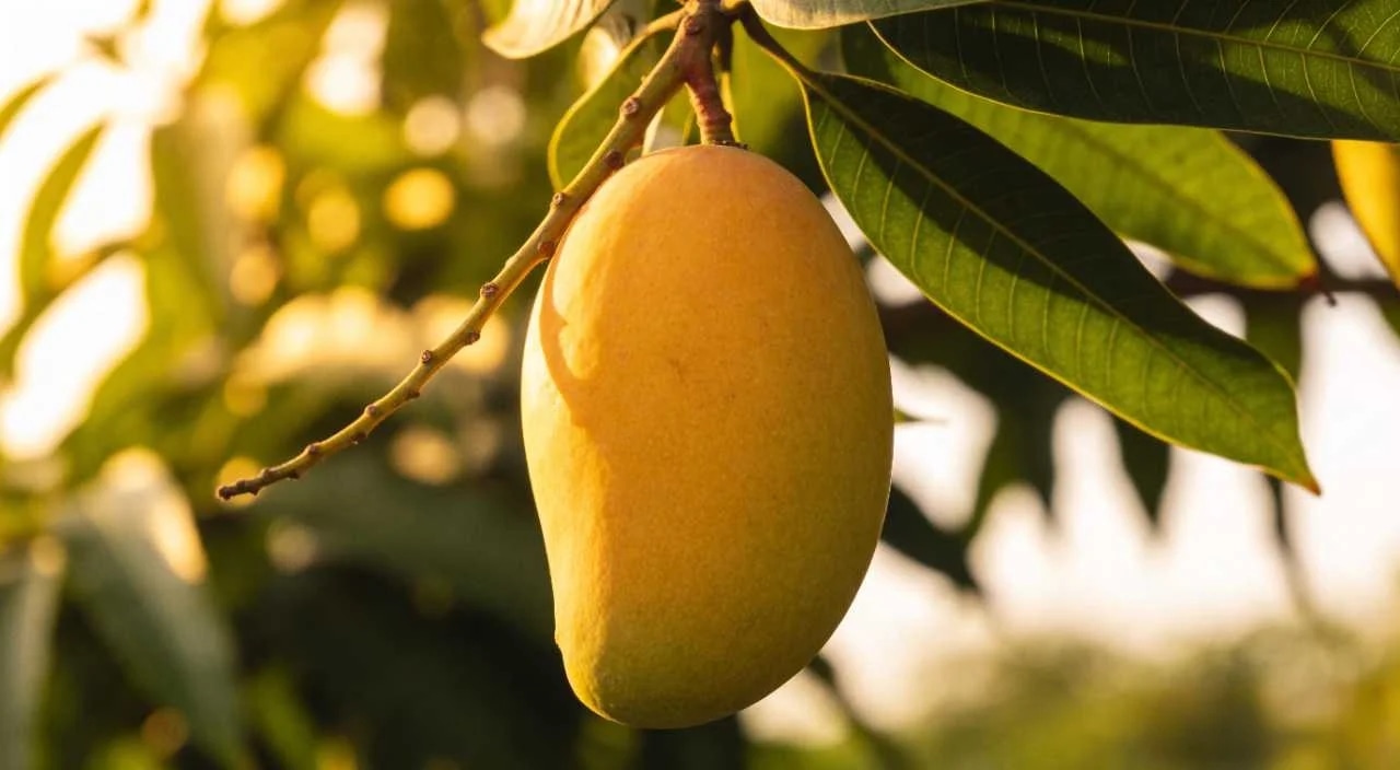 Ripe Amrapali mangoes